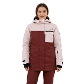 Куртка-парка Rosomaha утепленная Ангара розовый темный терракот от магазина Супер Спорт